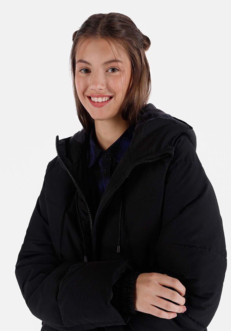 Afișați detalii pentru Jacheta De Dama Negru Regular Fit  Cl1065776