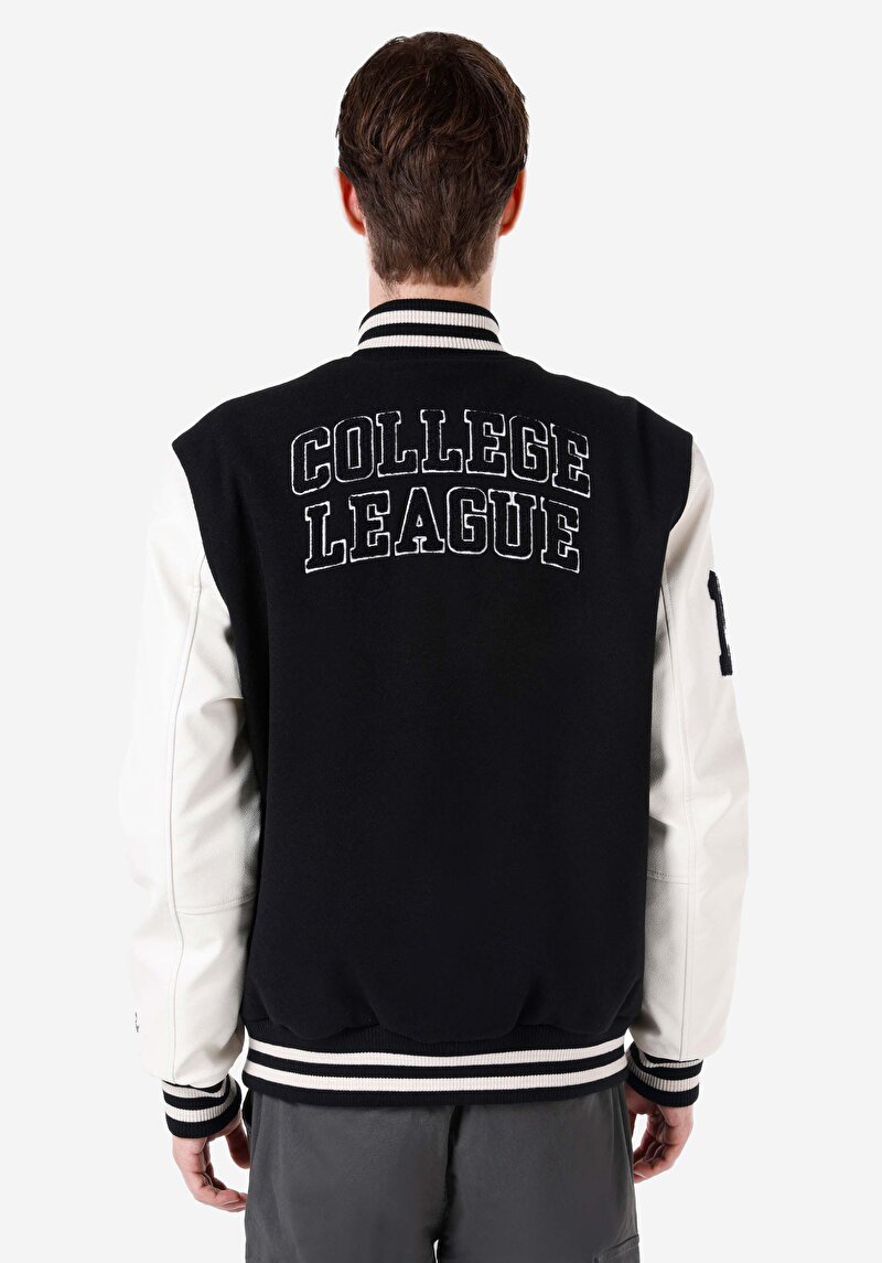 Imagine a Jacheta De Barbati Negru Regular Fit Cl1066706