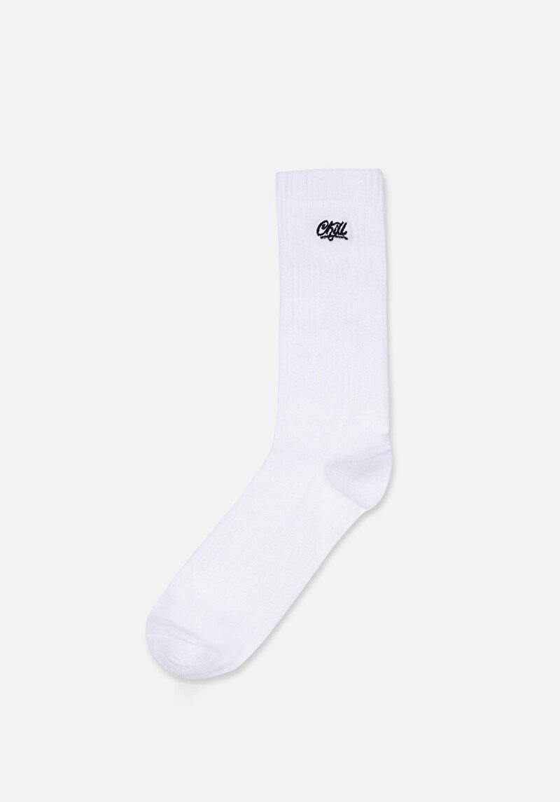 Imagine a Sosete De Barbati Alb Modern Fit  Cl1066920