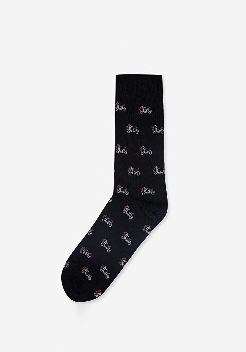 Imagine a Șosete Negre Pentru Bărbați