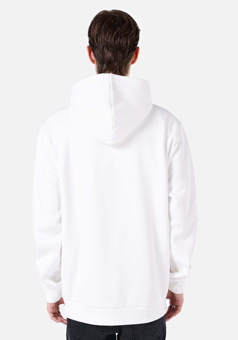 Afișați detalii pentru Hanorac Alb Pentru Bărbați Regular Fit