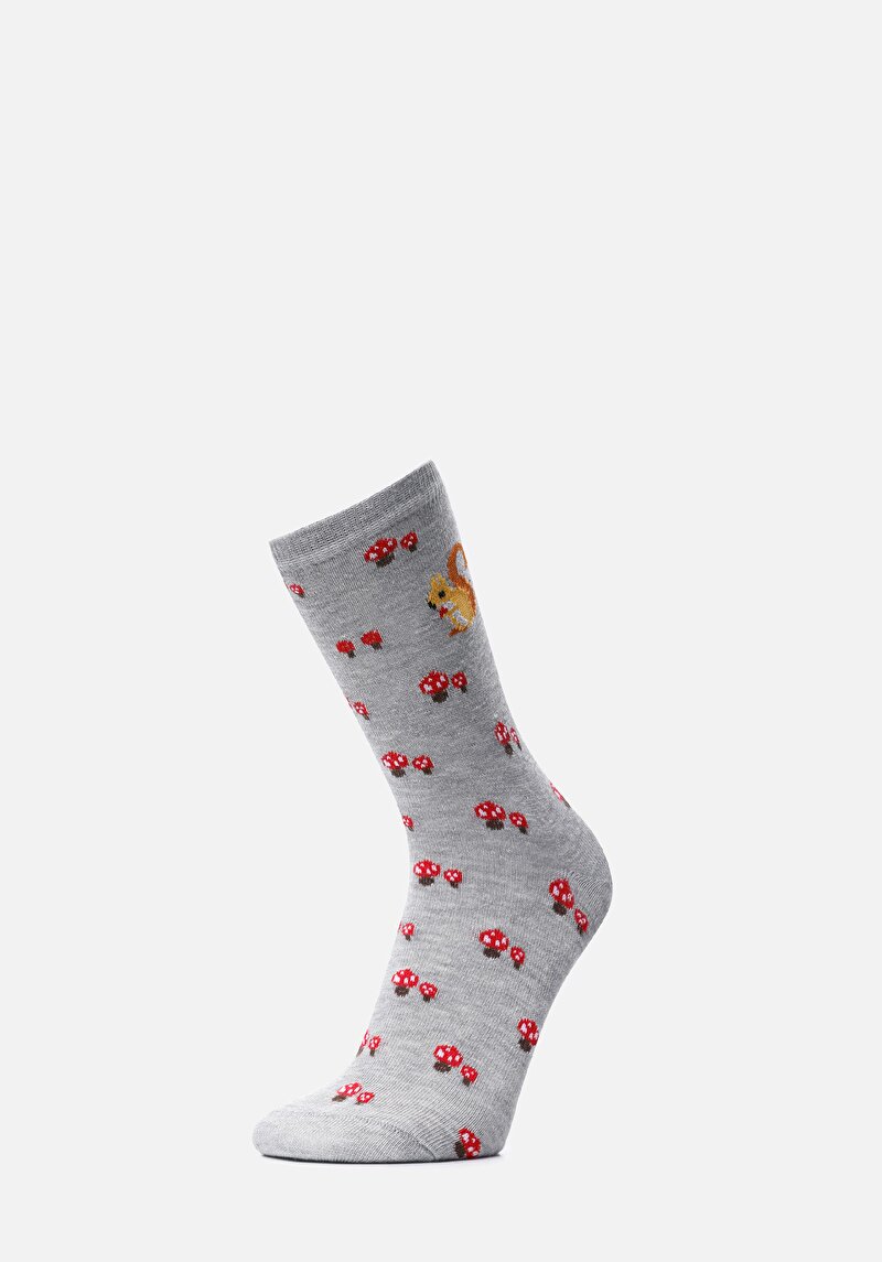 Imagine a Șosete Gri Pentru Femei