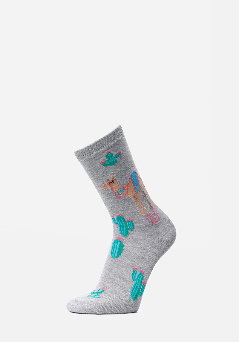 Imagine a Șosete Gri Pentru Femei