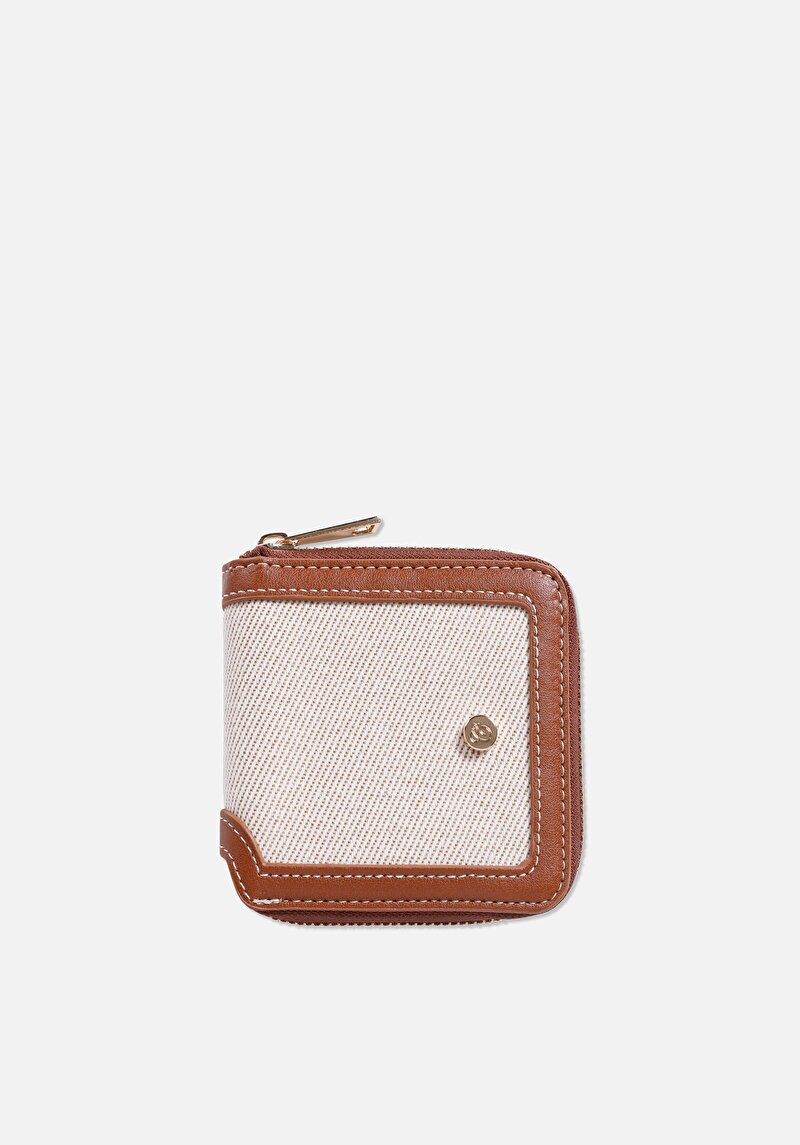 Imagine a Portofel De Dama Ecru Modern Fit Cl1068351