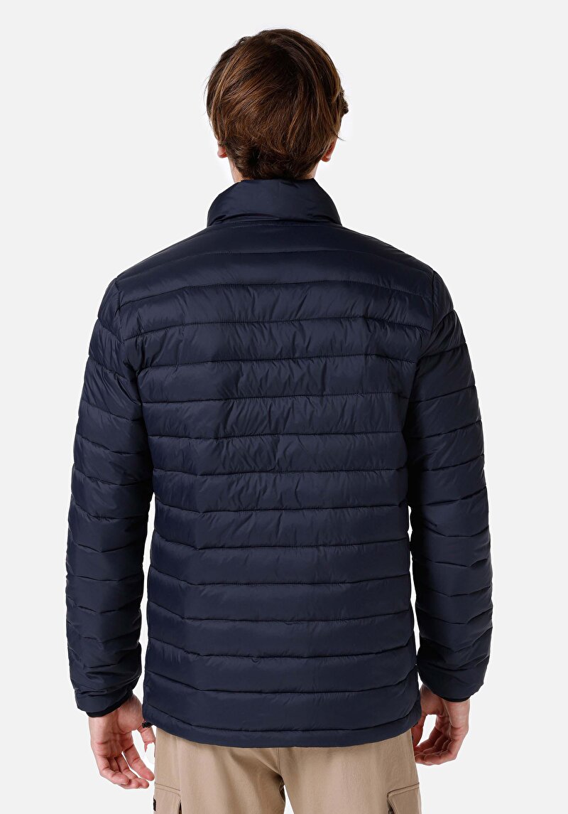 Imagine a Jacheta De Barbati Albastru Marin Slim Fit Cl1066705