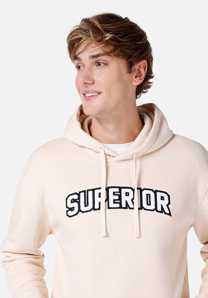 Afișați detalii pentru Hanorac Bej Pentru Bărbați Regular Fit