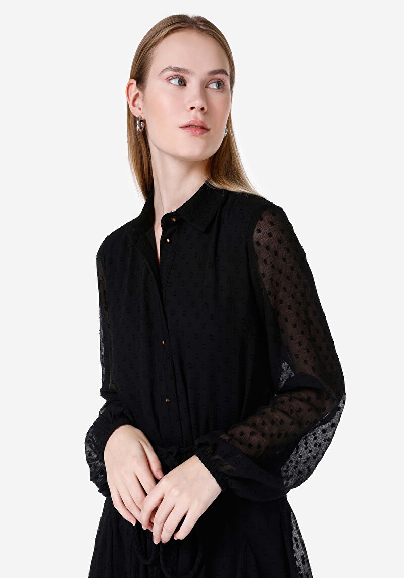 Afișați detalii pentru Rochie Neagră Pentru Femei Regular Fit