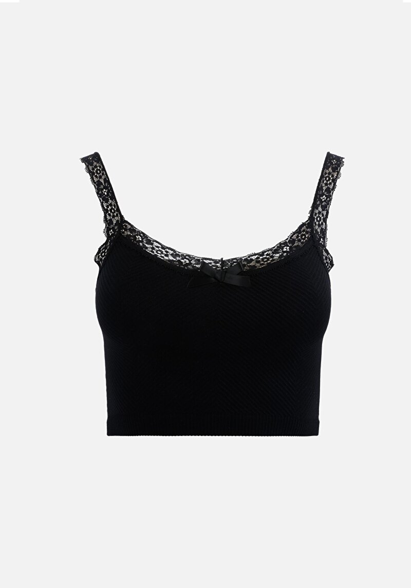 Imagine a Bustieră De Dama Negru Modern Fit  Cl1067118