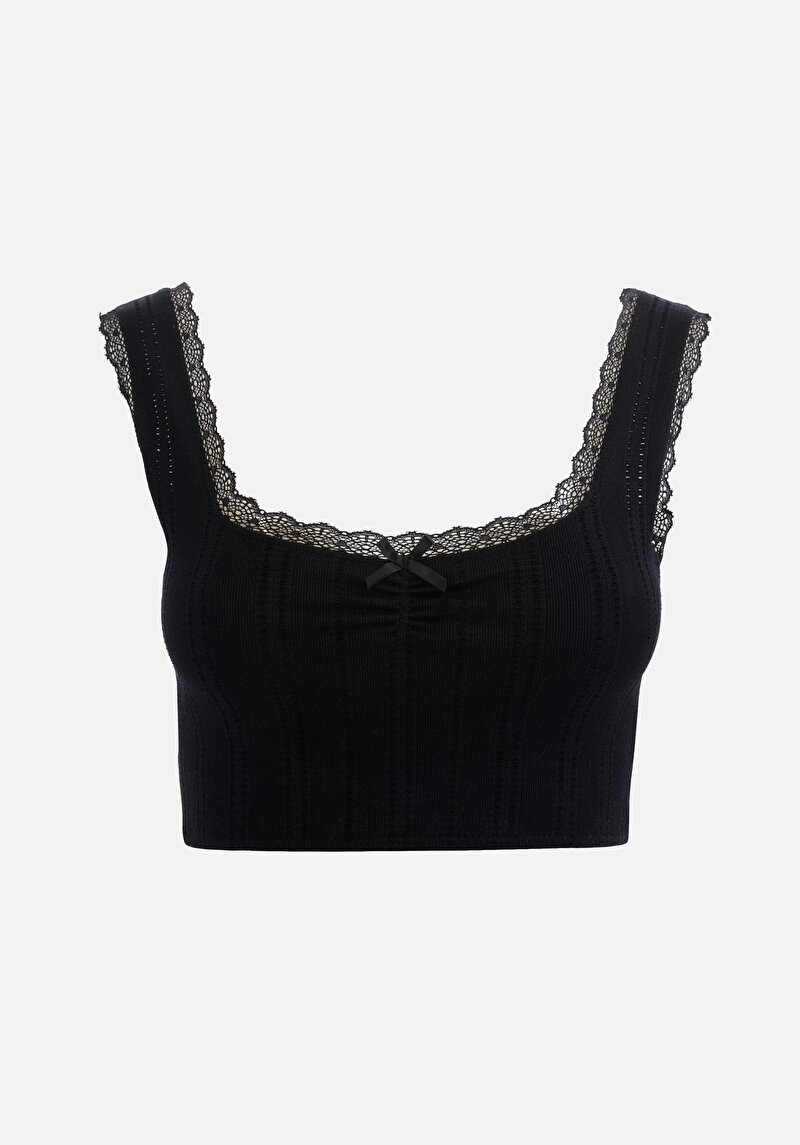 Imagine a Bustieră De Dama Negru Modern Fit  Cl1067126