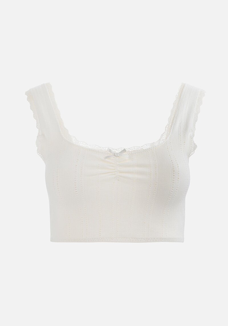 Imagine a Bustieră De Dama Ecru Modern Fit  Cl1067126