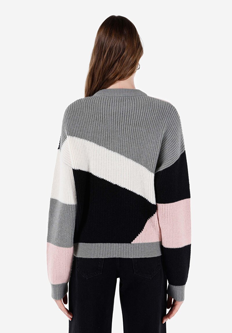 Afișați detalii pentru Pulover De Dama Multicolor Regular Fit  Cl1067477