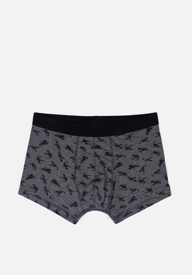 Imagine a Boxer Antracit Pentru Bărbați Modern Fit