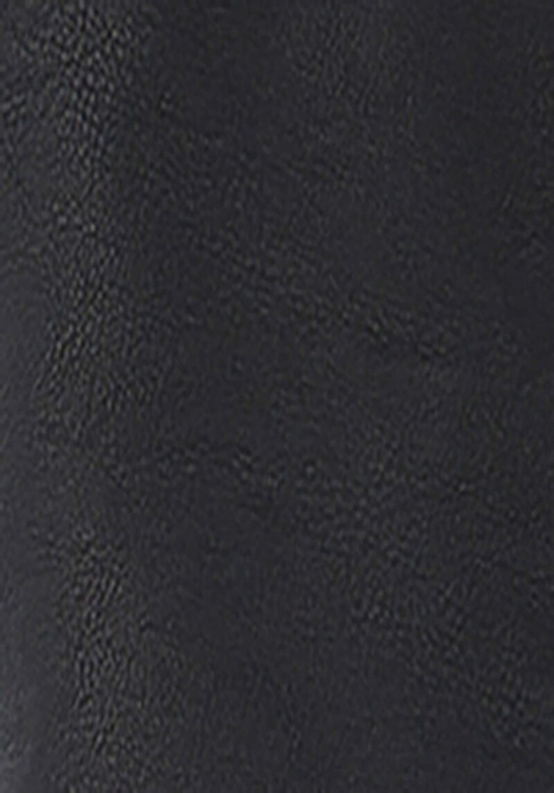 Afișați detalii pentru Palton Negru Pentru Bărbați Slim Fit Pu