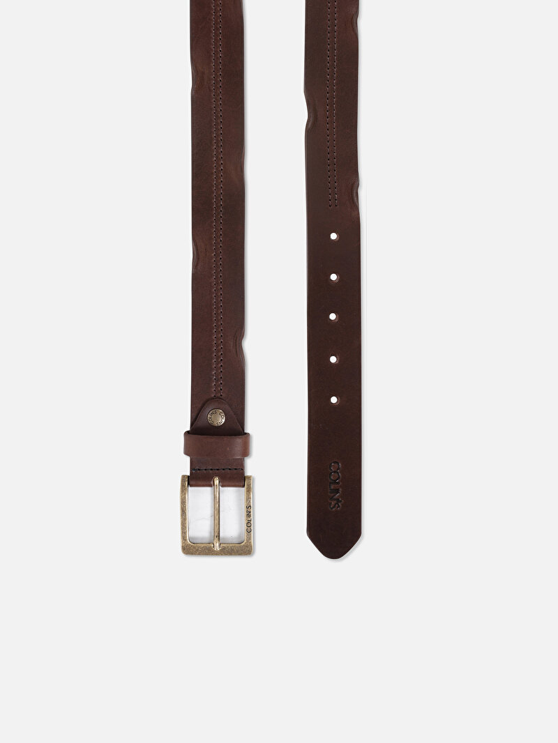 Afișați detalii pentru Curea Maro Pentru Bărbați