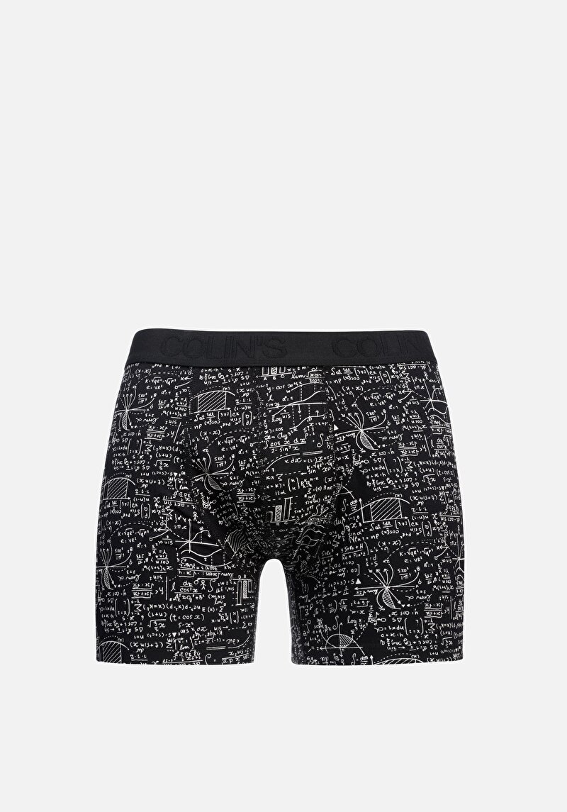 Imagine a Boxer Negru Pentru Bărbați Modern Fit