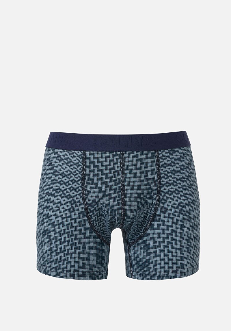 Imagine a Boxer Gri Pentru Bărbați Modern Fit