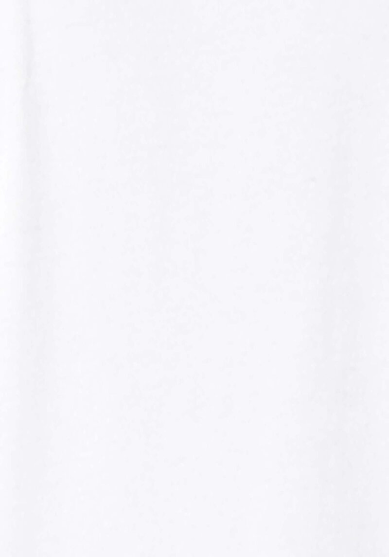 Afișați detalii pentru Long Fit Round Neck Drept Bărbați Alb Tricou Cu Mânecă Scurtă