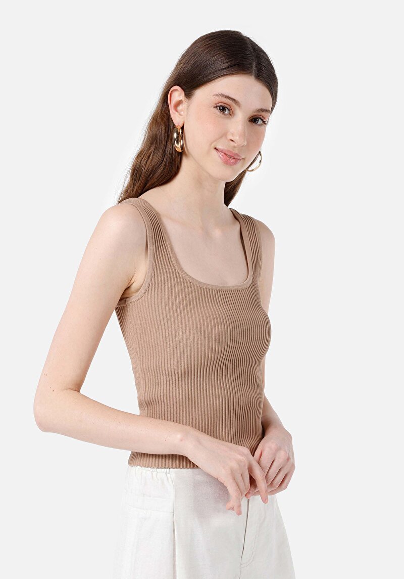 Imagine a Pulover Cu Mâneci Scurte De Dama Slim Fit Cl1067902