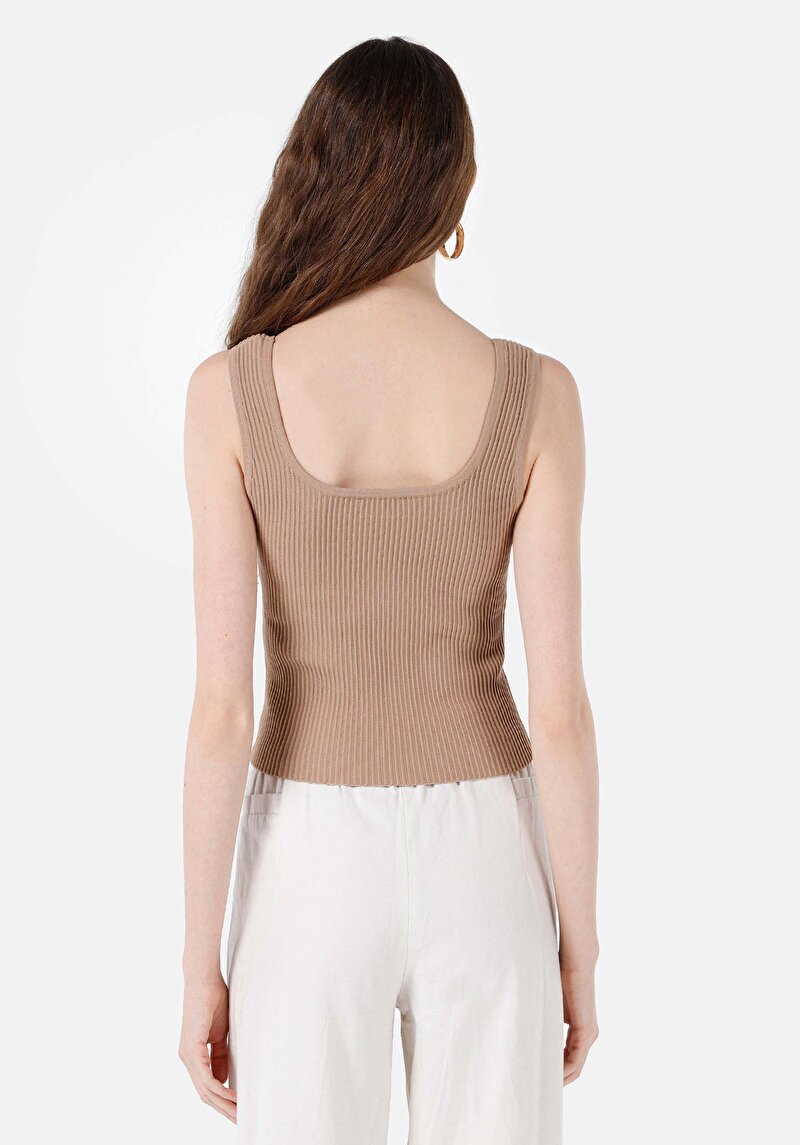 Imagine a Pulover Cu Mâneci Scurte De Dama Slim Fit Cl1067902