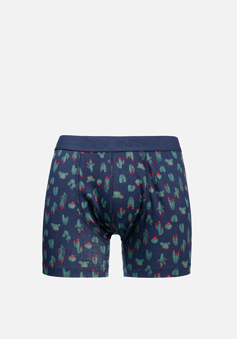 Imagine a Modern Fit Boxer Bleumarin Pentru Bărbați