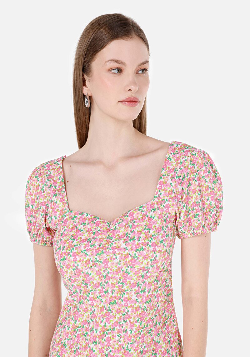 Afișați detalii pentru Rochie De Dama Roz Slim Fit  Cl1069057