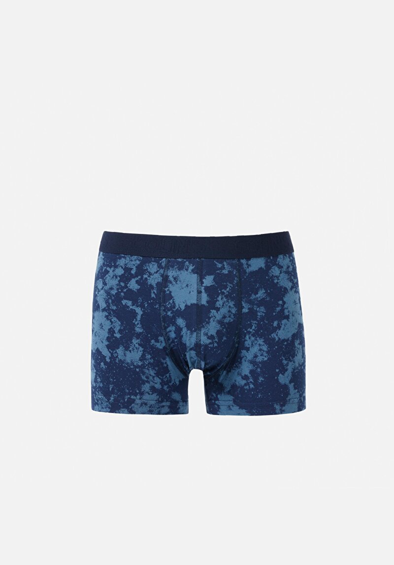 Imagine a Modern Fit Boxer Bleumarin Pentru Bărbați