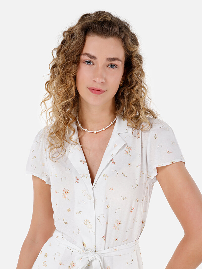 Afișați detalii pentru Rochie De Dama Alb Regular Fit  Cl1068978