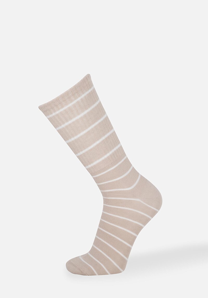 Imagine a Sosete De Dama Bej Modern Fit  Cl1070892