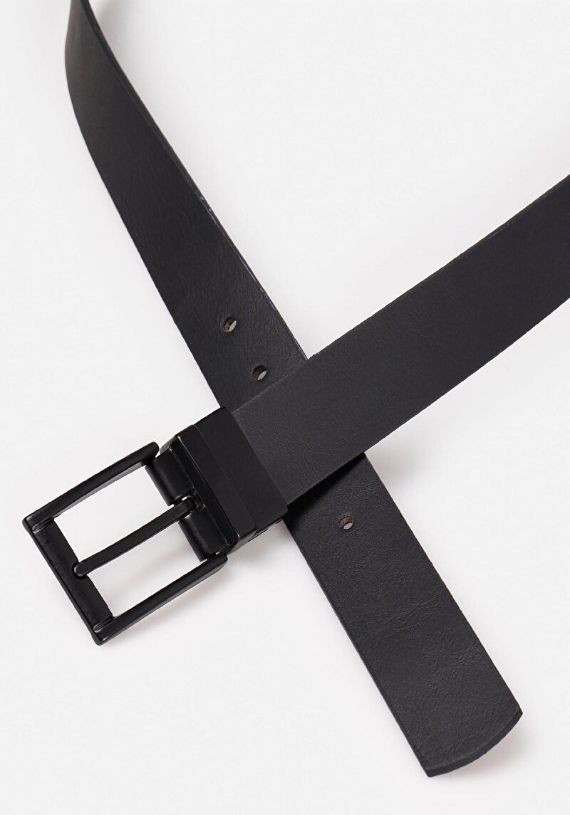 Afișați detalii pentru Curea De Barbati Negru Modern Fit  Cl1070554