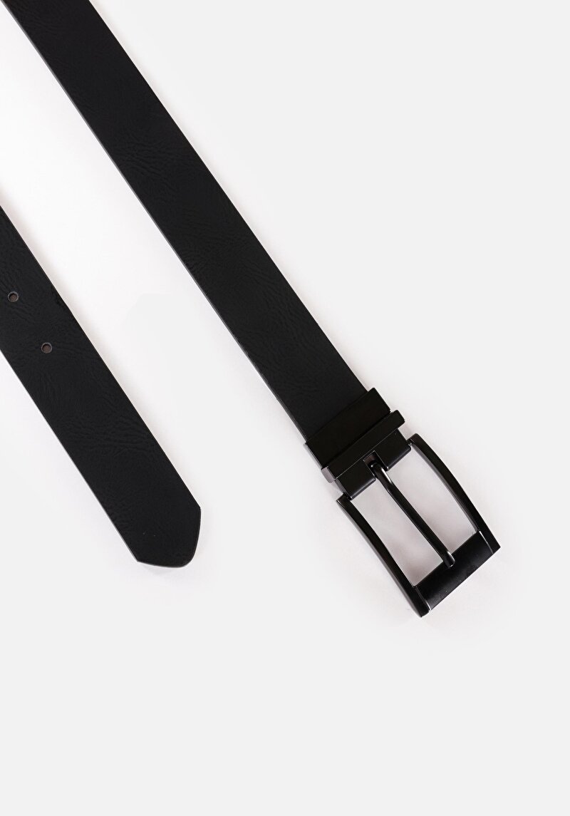 Afișați detalii pentru Curea De Barbati Negru Modern Fit  Cl1070554