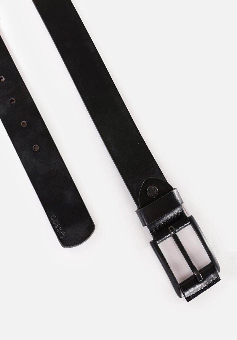 Afișați detalii pentru Curea De Barbati Negru Modern Fit  Cl1071449