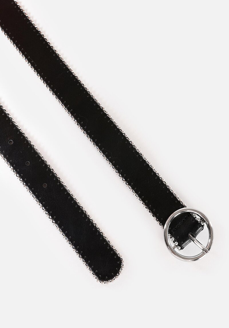 Afișați detalii pentru Centura Neagră Pentru Femei