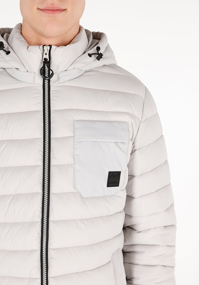 Afișați detalii pentru Jacheta De Barbati Alb Slim Fit  Cl1071235