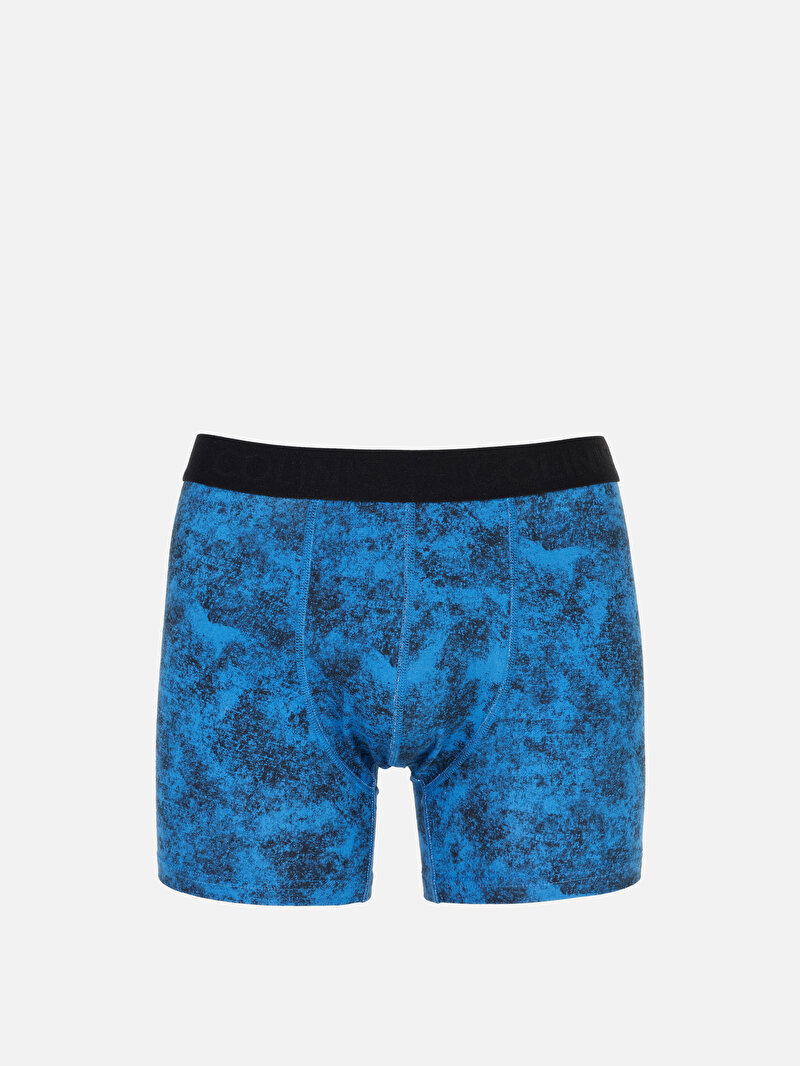 Afișați detalii pentru Boxer Albastru Pentru Bărbați Modern Fit