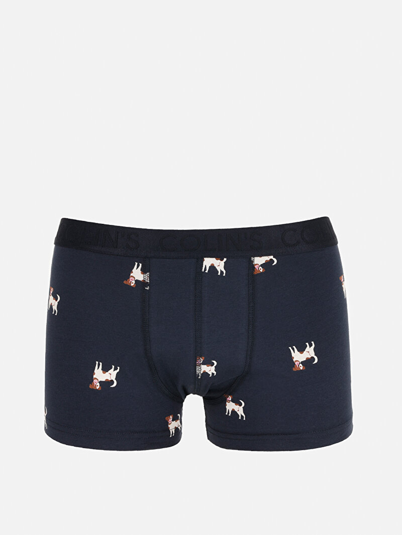 Imagine a Modern Fit Boxer Bleumarin Pentru Bărbați