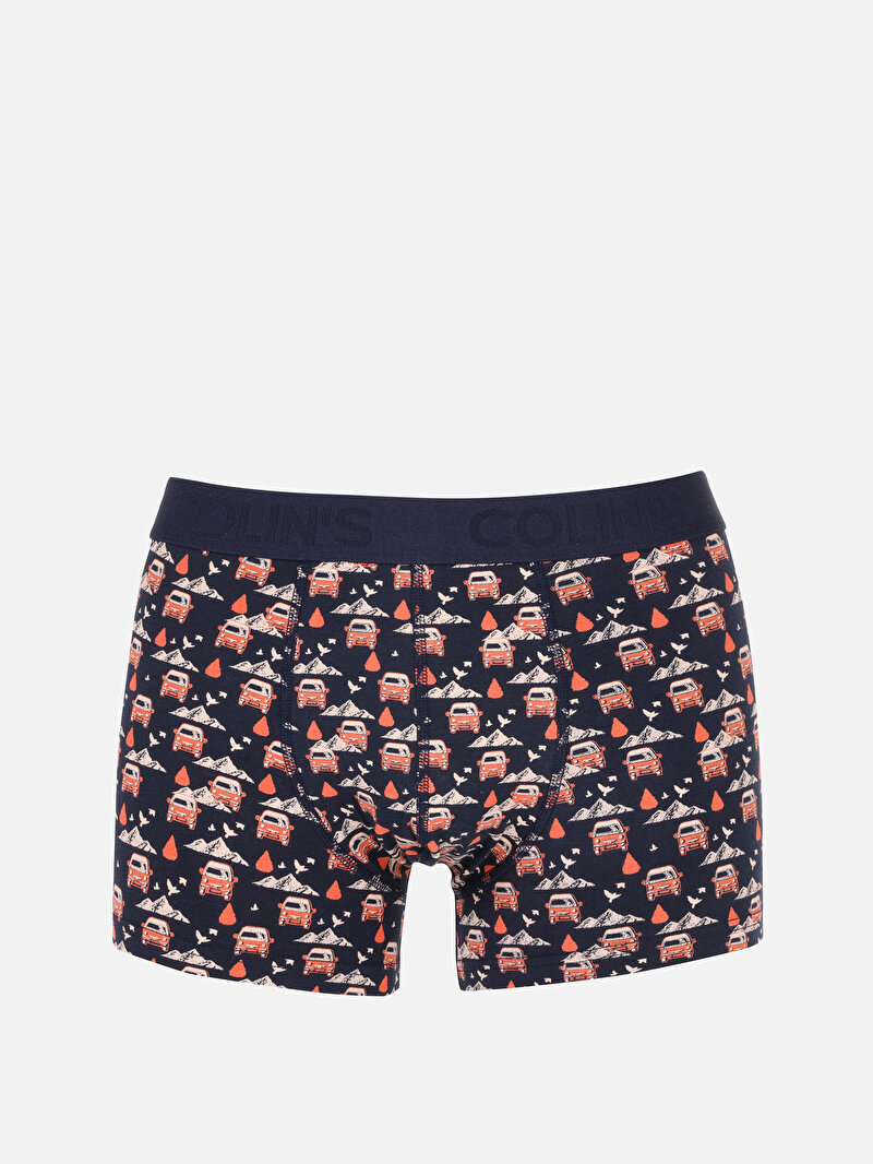 Afișați detalii pentru Modern Fit Boxer Bleumarin Pentru Bărbați