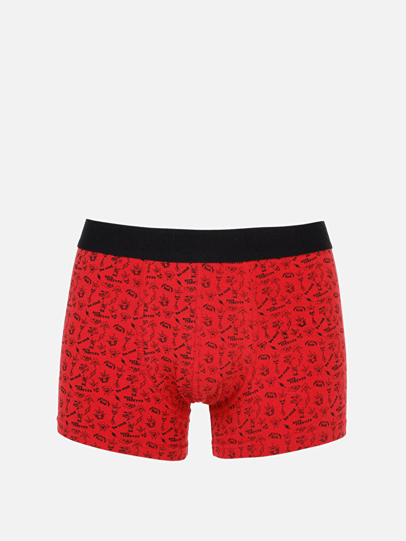 Afișați detalii pentru Boxer Roșu Pentru Bărbați Modern Fit