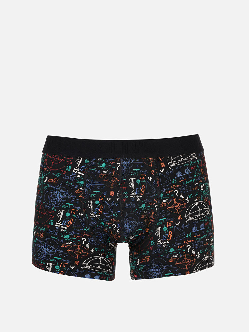 Afișați detalii pentru Boxer Negru Pentru Bărbați Modern Fit