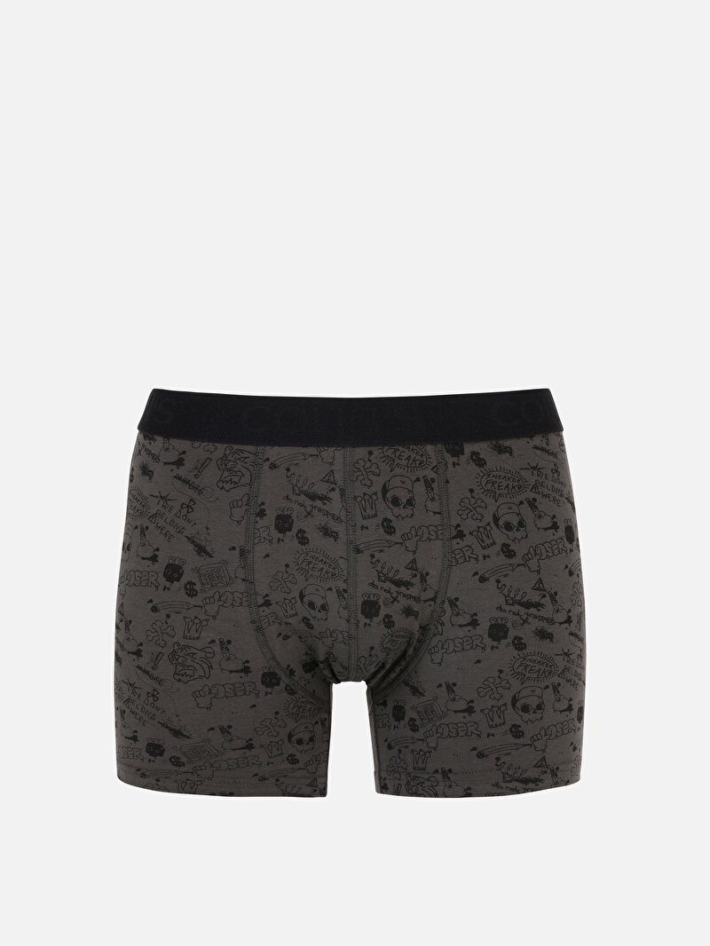 Afișați detalii pentru Boxer Antracit Pentru Bărbați Modern Fit