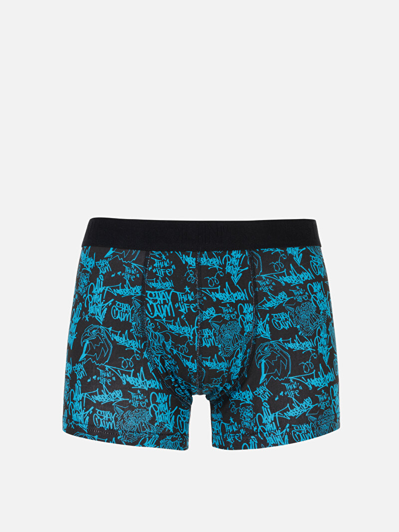 Afișați detalii pentru Boxer Negru Pentru Bărbați Modern Fit