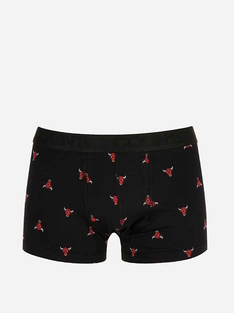 Afișați detalii pentru Boxer Negru Pentru Bărbați Modern Fit