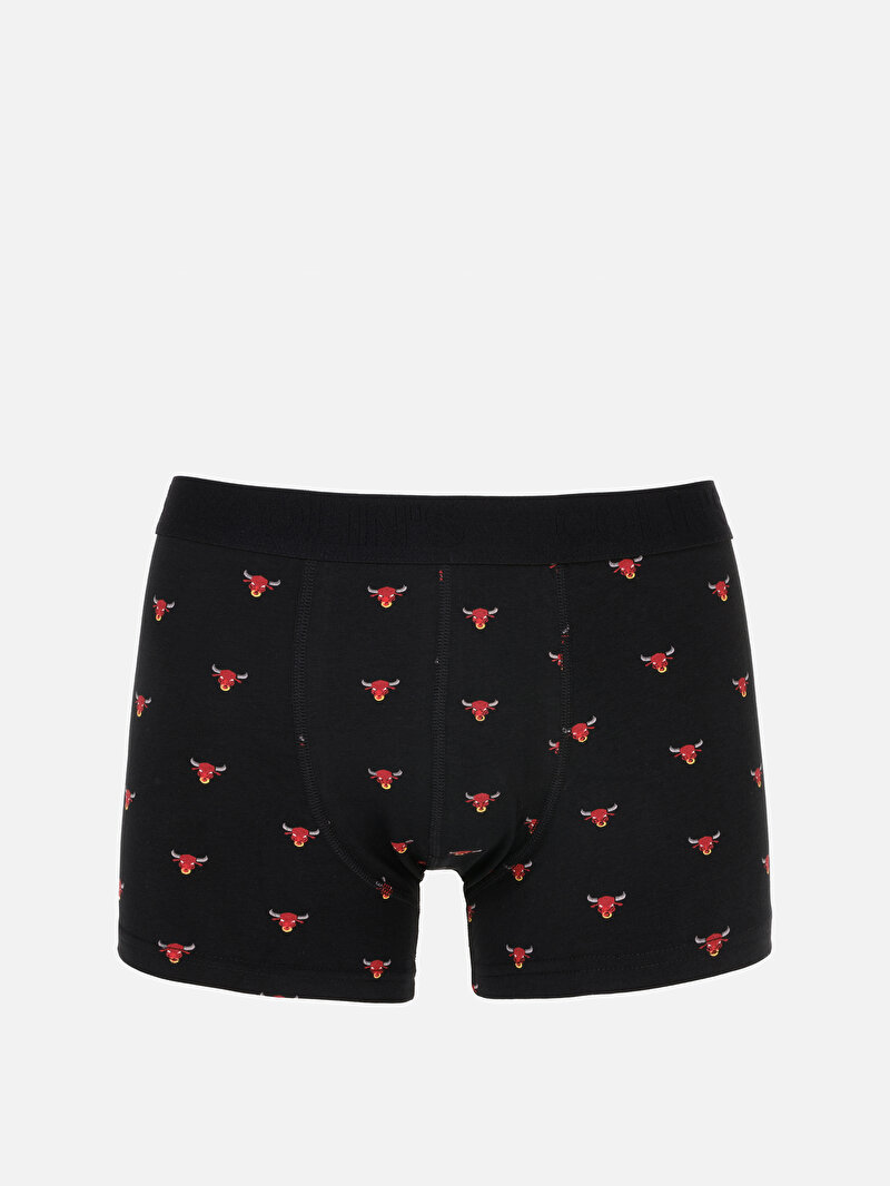 Afișați detalii pentru Boxer Negru Pentru Bărbați Modern Fit