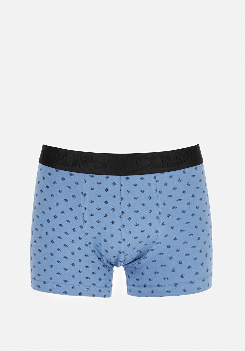 Imagine a Boxer Albastru Pentru Bărbați Modern Fit