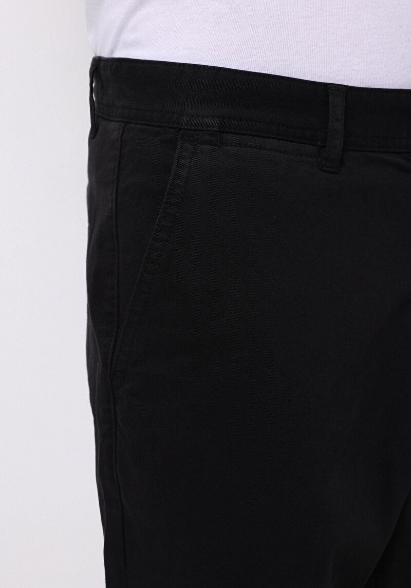 Afișați detalii pentru Pantaloni De Barbati Negru Regular Fit  Cl1049750