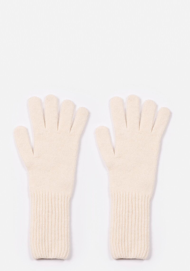 Imagine a Mănuși Ecru Pentru Femei