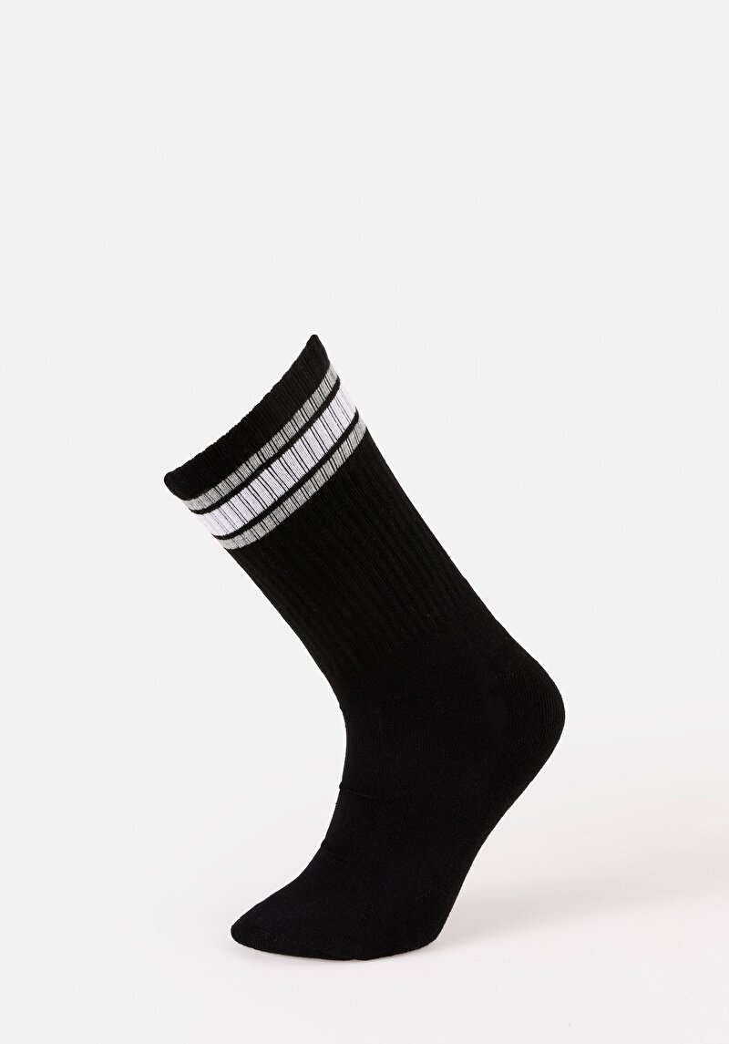 Imagine a Sosete De Barbati Negru Modern Fit  Cl1071372