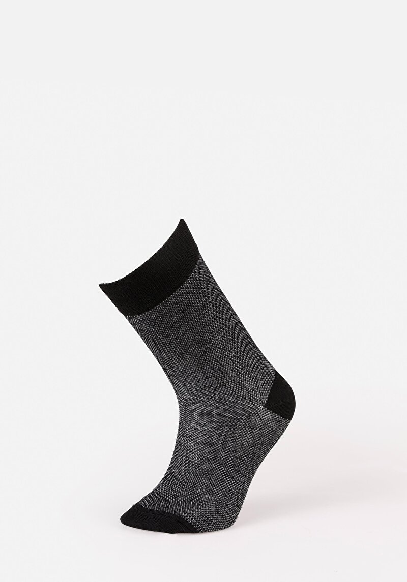 Imagine a Șosete Negre Pentru Bărbați