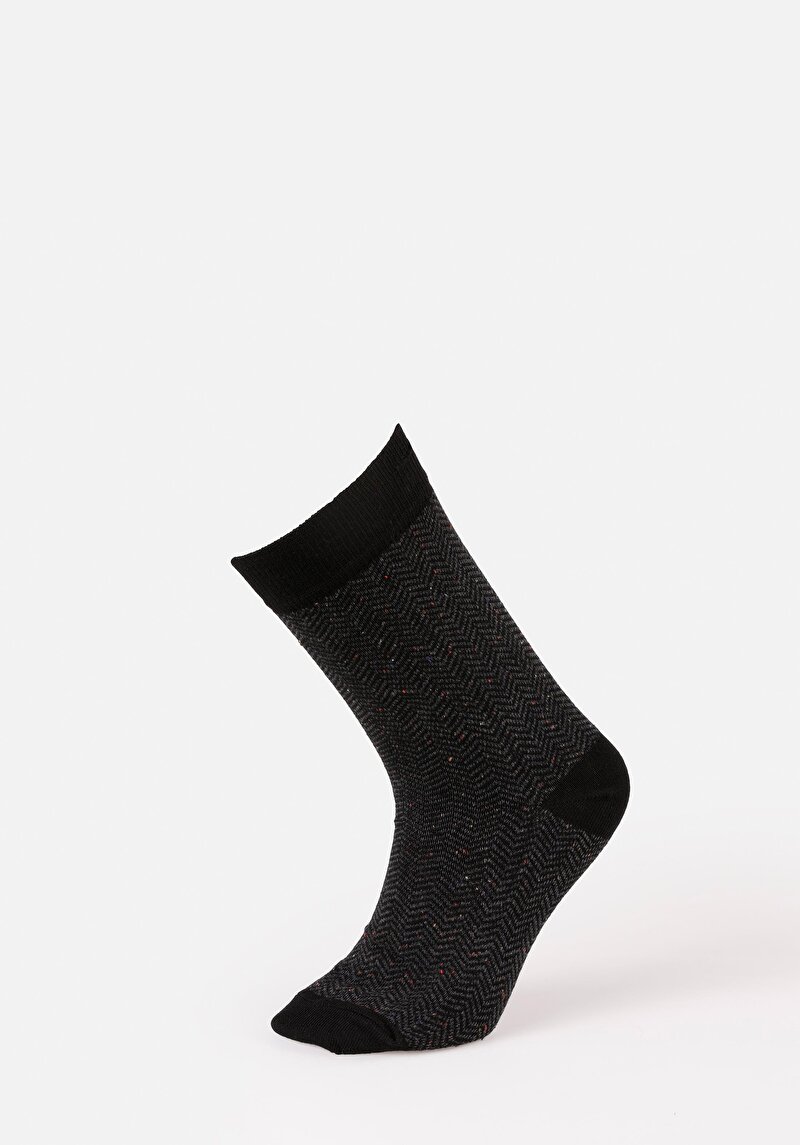 Imagine a Șosete Negre Pentru Bărbați