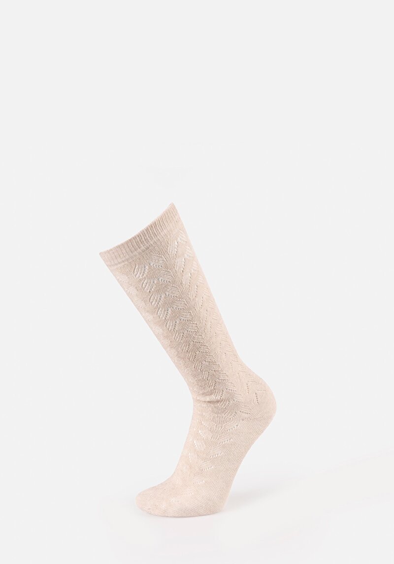 Imagine a Șosete Bej Pentru Femei