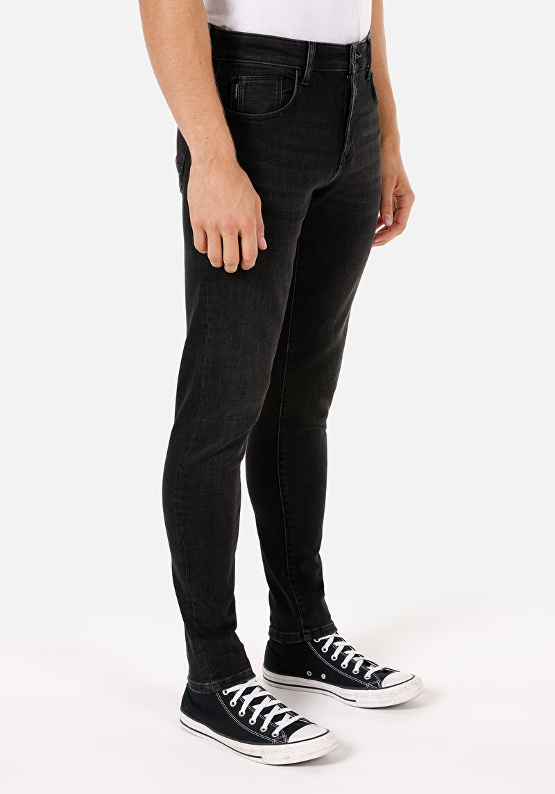 Imagine a Pantaloni De Barbati Negru Slim Fit 041 Danny Cl1072296